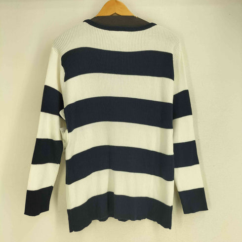 ハイスポーティングギア HAI SPORTING GEAR 80-90S ボーダー クルーネックニット レディース import:M