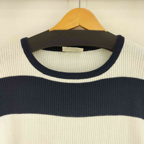 ハイスポーティングギア HAI SPORTING GEAR 80-90S ボーダー クルーネックニット レディース import:M