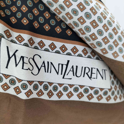 イヴサンローラン Yves Saint Laurent OLD スカーフ レディース ONE SIZE