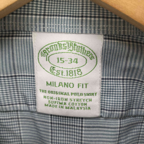 ブルックスブラザーズ BROOKS BROTHERS チェック柄 ボタンダウンシャツ メンズ