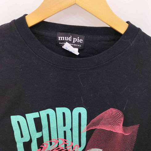 mud pie PEDRO アユ二d GO TO BED TOUR プリント L/S Tシャツ レディース
