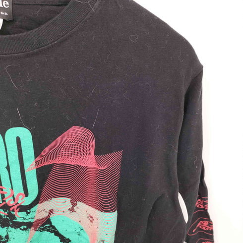 mud pie PEDRO アユ二d GO TO BED TOUR プリント L/S Tシャツ レディース