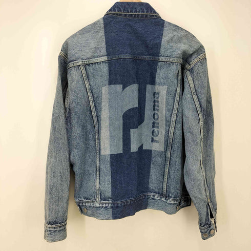 レノマ renoma PARIS 20SS 抜染 デニムジャケット メンズ