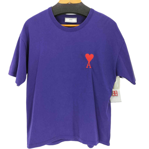 アミアレクサンドルマテュッシ AMI ALEXANDRE MATTIUSSI 刺繍クルーネックTシャツ メンズ import:M