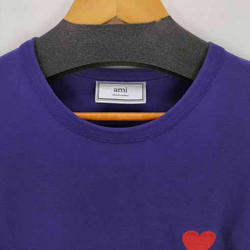 アミアレクサンドルマテュッシ AMI ALEXANDRE MATTIUSSI 刺繍クルーネックTシャツ メンズ import:M