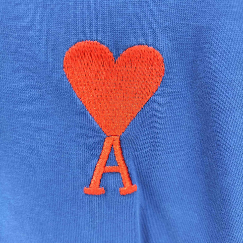 アミアレクサンドルマテュッシ AMI ALEXANDRE MATTIUSSI 刺繍クルーネックTシャツ メンズ import:M