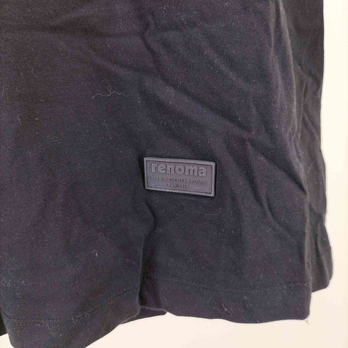 レノマ renoma PARIS プリントクルーネックTシャツ メンズ