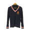 トミーヒルフィガー TOMMY HILFIGER Vベック ケーブルコットンニット チルデン メンズ import:M