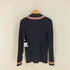 トミーヒルフィガー TOMMY HILFIGER Vベック ケーブルコットンニット チルデン メンズ import:M