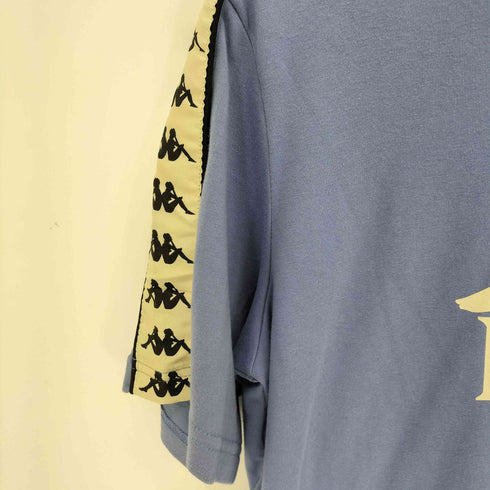 カッパ Kappa サイドラインプリントTシャツ メンズ JPN:M