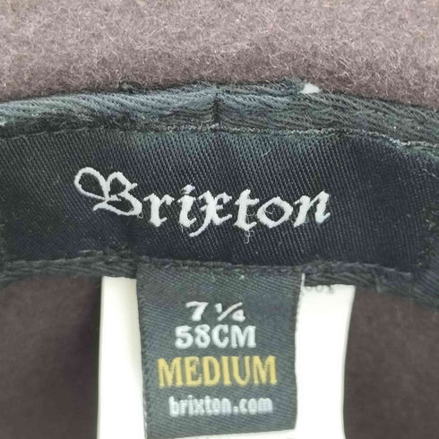 ブリクストン Brixton ウール100% 中折れフェルトハット メンズ 58