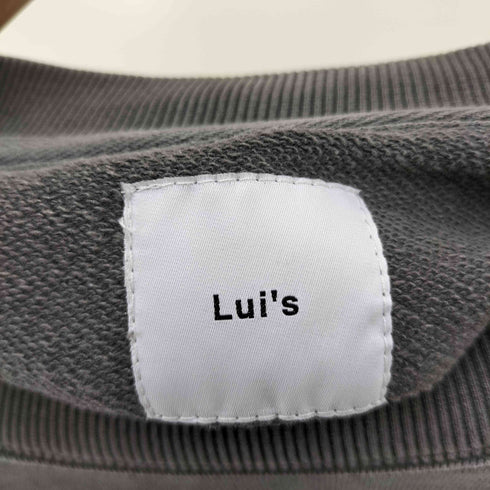 ルイス Luis ダメージ加工 クルーネックスウェット メンズ FREE