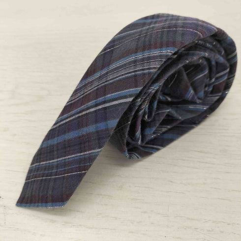 ラッドミュージシャン LAD MUSICIAN ラメストライプナローネクタイ メンズ