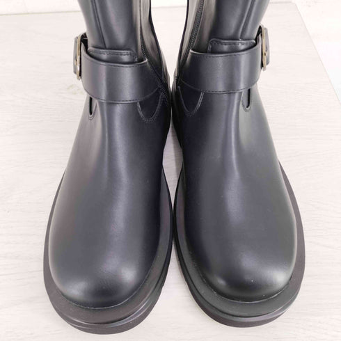 ラウナレア Launa lea レザー 厚底ショートブーツ レディース JPN:L