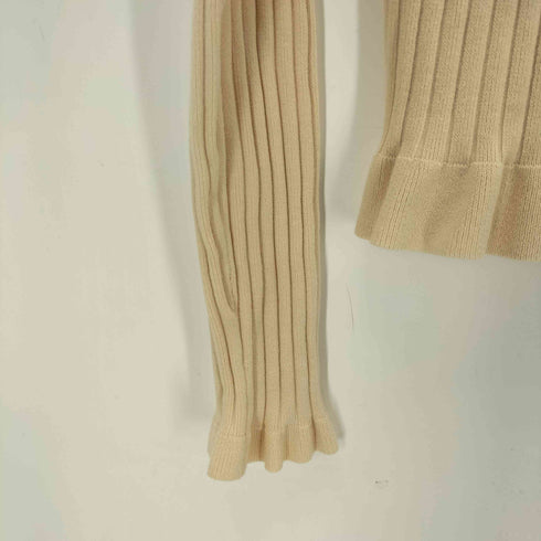 マウジー moussy RIB FRILL L/S カーディガン レディース FREE