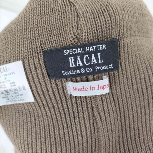 ラカル RACAL Roll Knit Cap メンズ FREE