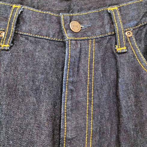 エフティーシー FTC ポケット刺繍 バギーデニムパンツ メンズ JPN:M