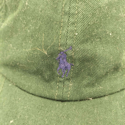 ポロラルフローレン POLO RALPH LAUREN ポニー刺繍 コットン 6パネルキャップ メンズ ONE SIZE