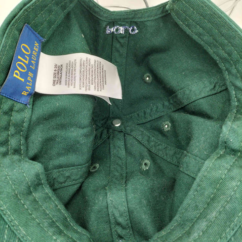ポロラルフローレン POLO RALPH LAUREN ポニー刺繍 コットン 6パネルキャップ メンズ ONE SIZE