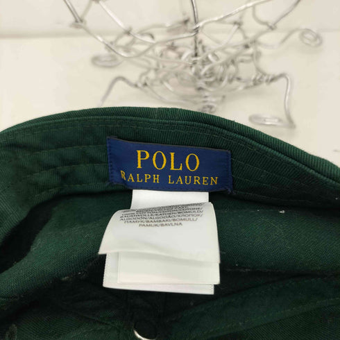 ポロラルフローレン POLO RALPH LAUREN ポニー刺繍 コットン 6パネルキャップ メンズ ONE SIZE