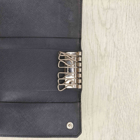 プラダ PRADA サフィアーノレザー 6連キーケース メンズ