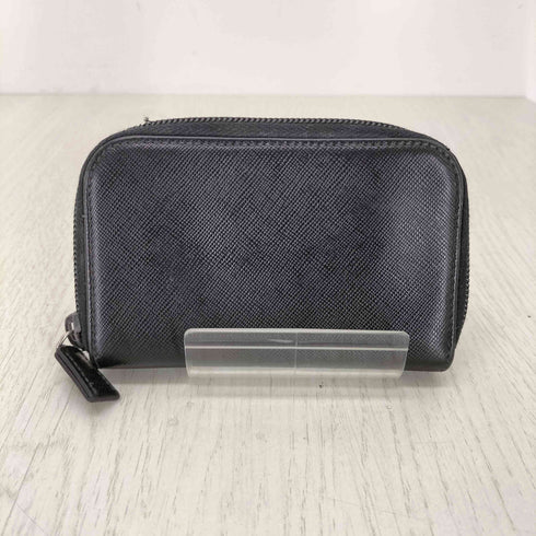プラダ PRADA サフィアーノレザー ラウンドジップコインケース メンズ