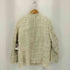 クラネ CLANE NO COLOR TWEED JACKET ノーカラー ツイード ジャケット レディース JPN:2