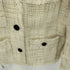 クラネ CLANE NO COLOR TWEED JACKET ノーカラー ツイード ジャケット レディース JPN:2