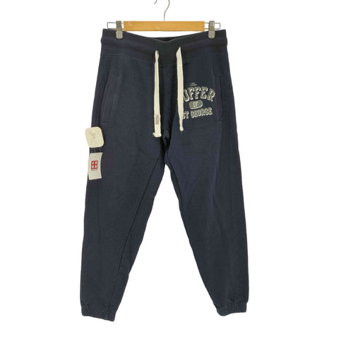 ザダファーオブセントジョージ The DUFFER of ST.GEORGE カレッジロゴ調スウェットジョガーパンツ メンズ JPN:S