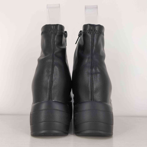 MUUM 厚底インヒールストレッチブーツ レディース JPN:S