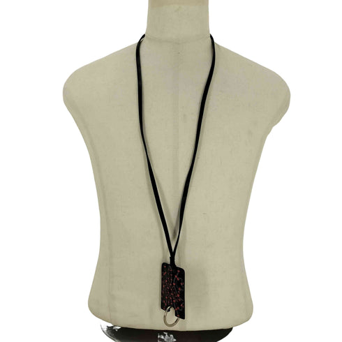 マルセロバーロン MARCELO BURLON TELGO KEY HOLDER ヘビ柄 ネックストラップ メンズ