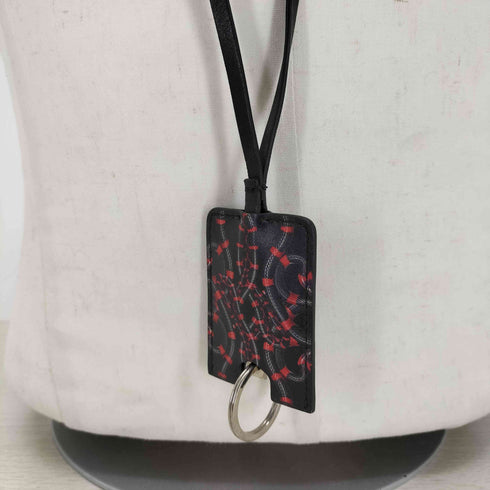 マルセロバーロン MARCELO BURLON TELGO KEY HOLDER ヘビ柄 ネックストラップ メンズ