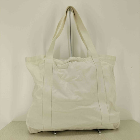 メゾンキツネ MAISON KITSUNE ロゴプリントトートバッグ メンズ