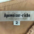 アプワイザーリッシェ Apuweiser riche カットワーク切替ティアードワンピース レディース JPN:2