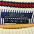 トミーヒルフィガー TOMMY HILFIGER ロゴ刺繍 クルーネック コットン ニット メンズ import:L