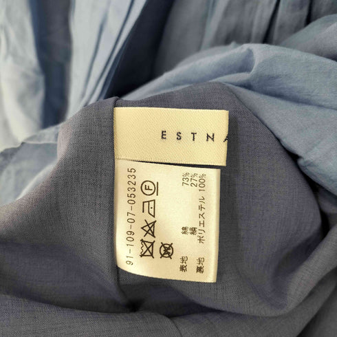 エストネーション ESTNATION フロントベンツワイドパンツ レディース