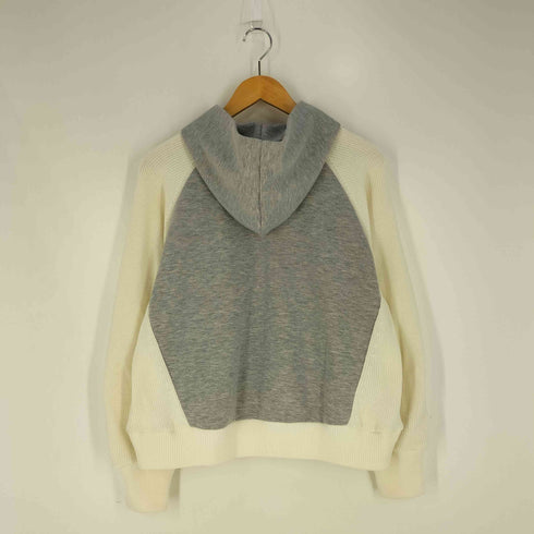 ダーマコレクション DAMA collection ニット ドッキング ジップパーカー レディース JPN:L