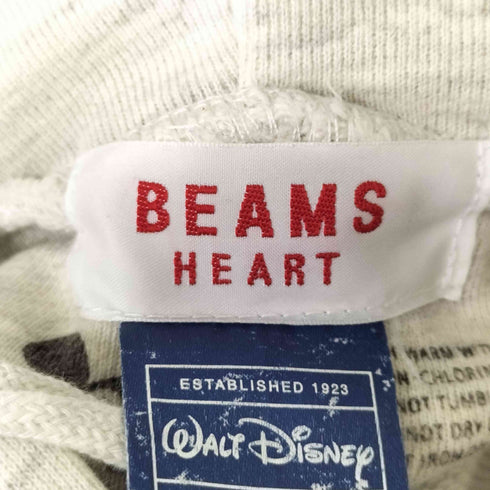 ビームスハート BEAMS HEART プリントスウェットパーカー メンズ
