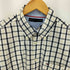 トミーヒルフィガー TOMMY HILFIGER ロゴ刺繍 ポケット付き マルチカラー ボタンダウン チェックシャツ メンズ import:L