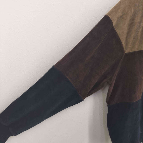 ベロアブルゾン メンズ