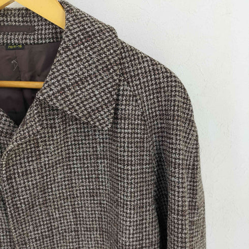 ツイードステンカラーコート メンズ 170.91.79