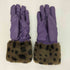 アナスイ ANNA SUI レオパードファーデザイン パデットグローブ y2k レディース