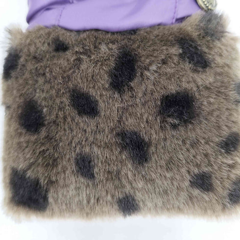 アナスイ ANNA SUI レオパードファーデザイン パデットグローブ y2k レディース