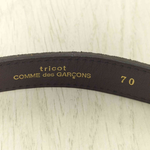 トリココムデギャルソン tricot COMME des GARCONS スエード ベルト レディース