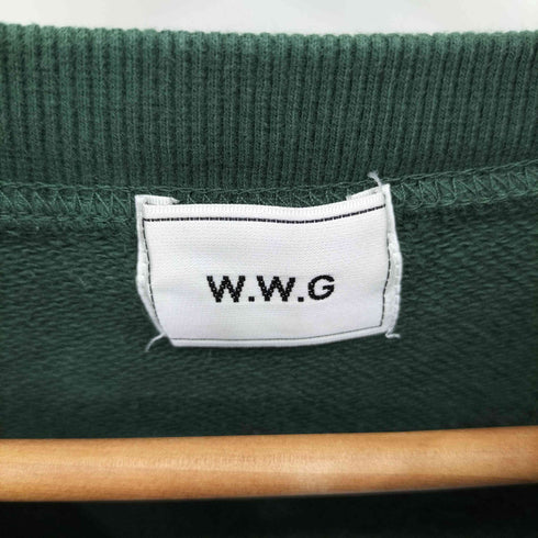 フーズフーギャラリー W.W.G PERVERT THE NORM 刺繍 クロップド スウェットトレーナー レディース