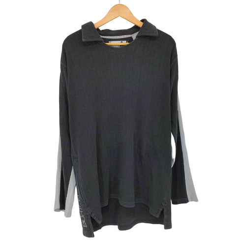 バートン BURTON 90s 襟付き 長袖 ロンT ポロシャツ メンズ import:M