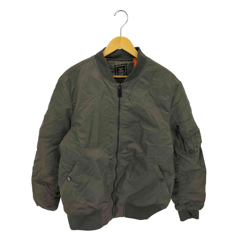 MILITARY INDDUSTRIES BY UNSOCIAL MA1 裏地キルティング フライトジャケット メンズ import:XL