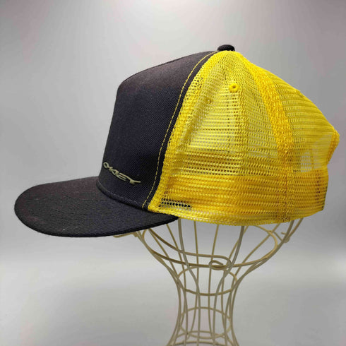 オークリー OAKLEY 90-00S 赤タグ ロゴ メッシュ キャップ バイカラー メンズ