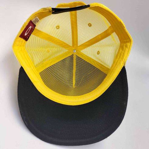 オークリー OAKLEY 90-00S 赤タグ ロゴ メッシュ キャップ バイカラー メンズ