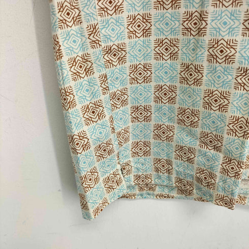 ステューシー Stussy 紺タグ USA製 総柄シャツ ボックス メンズ JPN:M